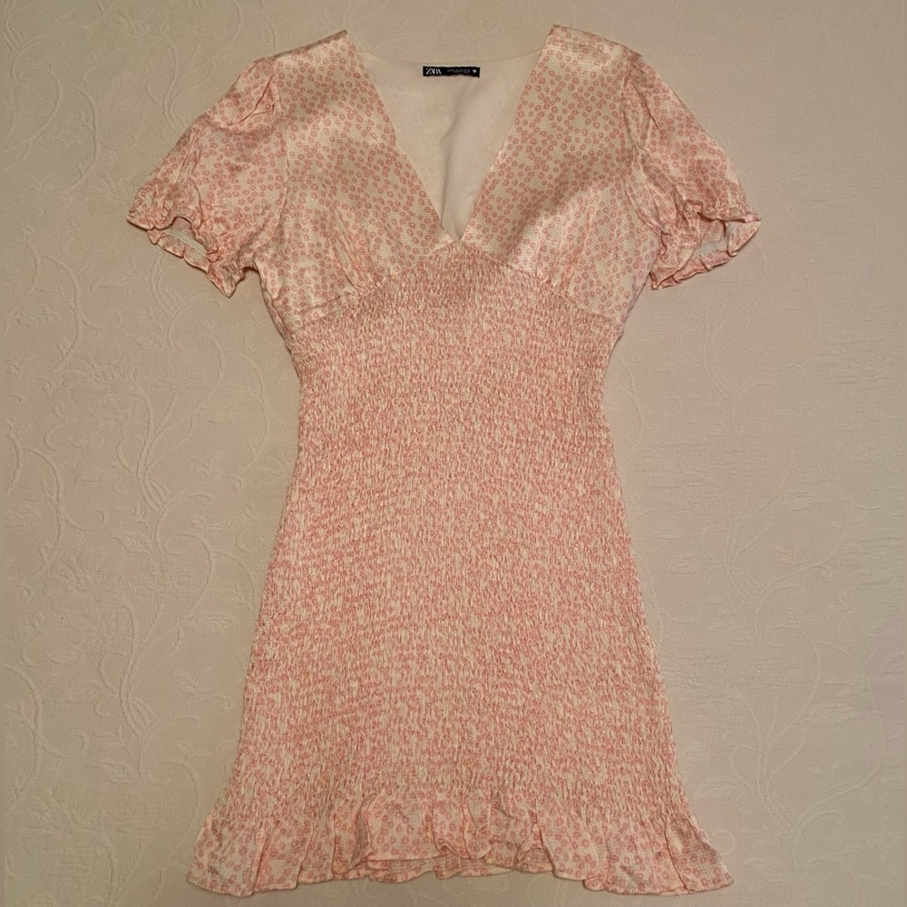 ZARA Smocked Dress